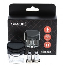 SMOK NORD POD WITH 2 COILS